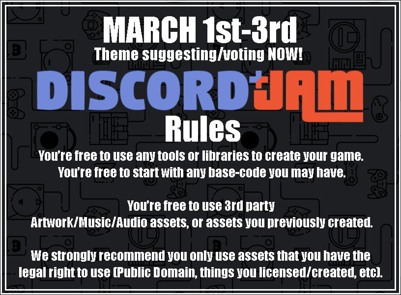 DISCORD JAM itch.io