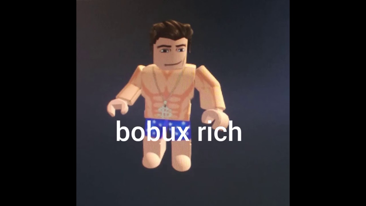 Bobux man/Roblox rich guy