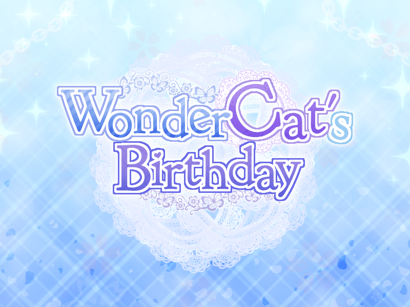 Wonder Cat's Birthday