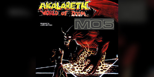 Cover image for AKALABETH: WORLD OF DOOM - Thomson MO5