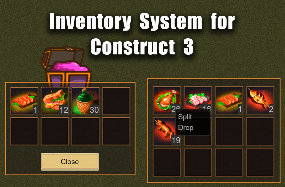 Inventory System for Construct 3