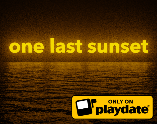 one last sunset