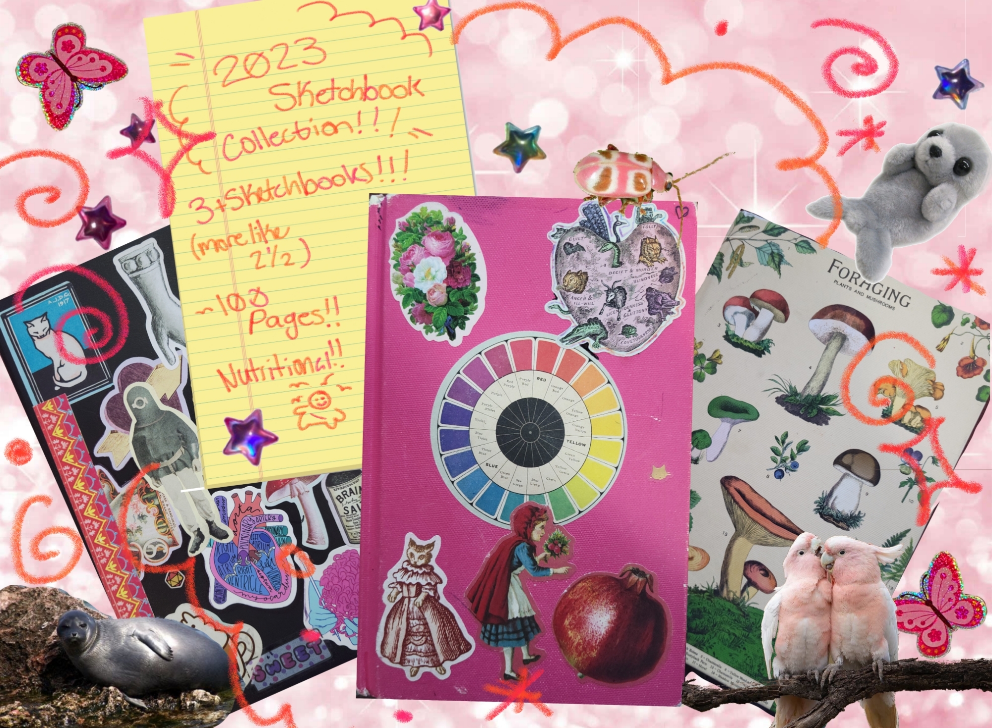 2023 Sketchbook Compilation!!! by RadioScience