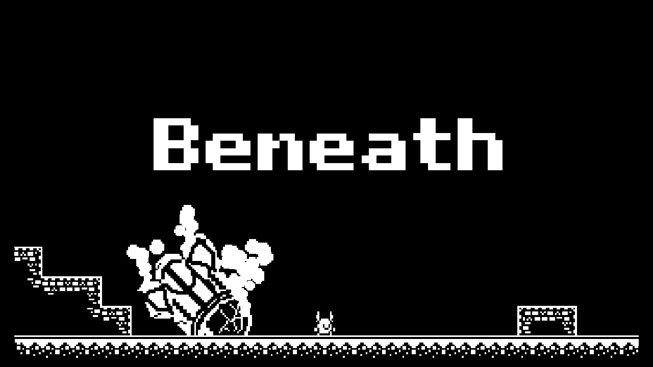 Beneath