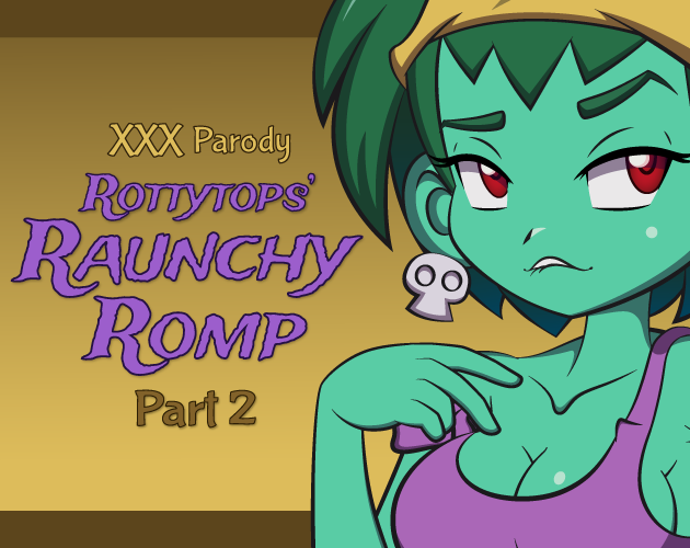 Cover art for Rottytops’ Raunchy Romp XXX Parody – Part 2 by The Lusty Lizard — adult visual novel