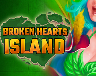 Cover image for Broken Hearts Island