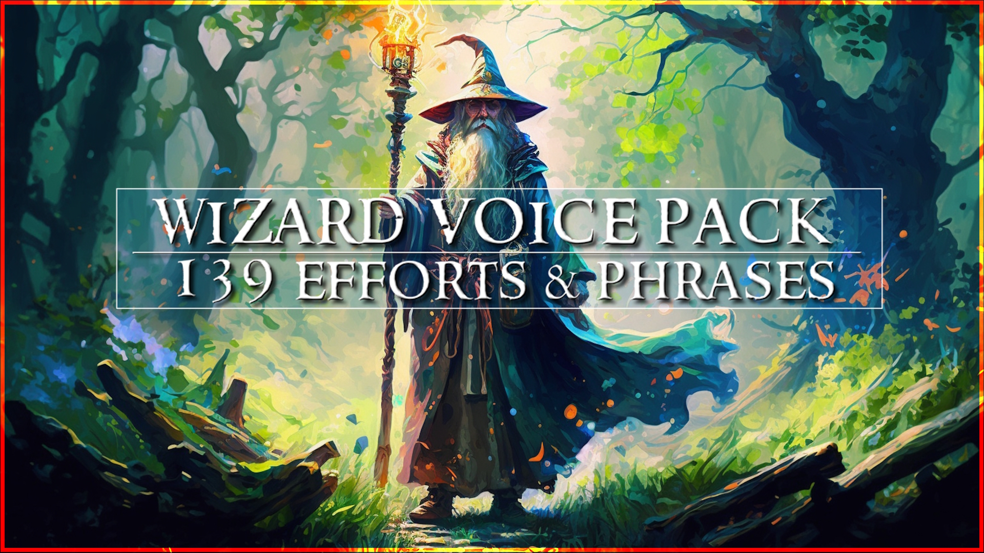 Wizard Voice Pack Of 139 Efforts and Phrases