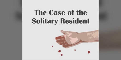 Cover image for The Case of the Solitary Resident