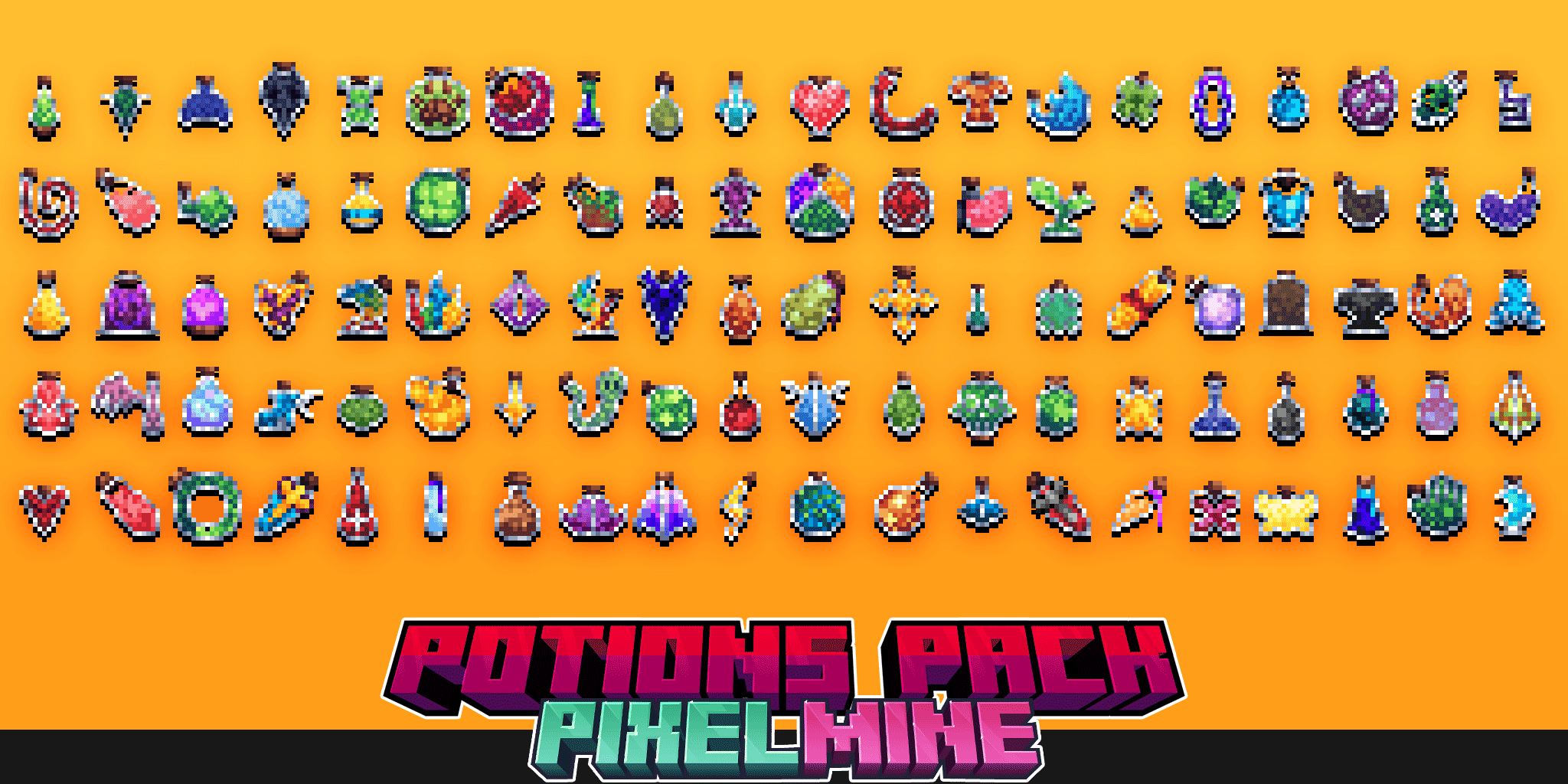 100 Potion Icons