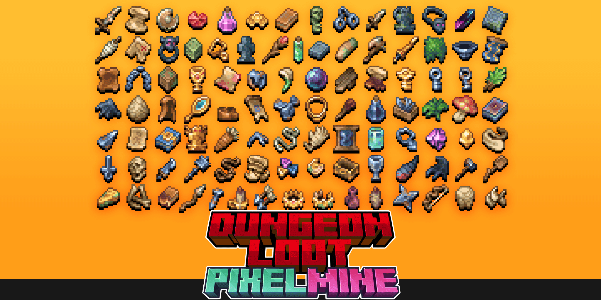 100 Dungeon Loot Icons