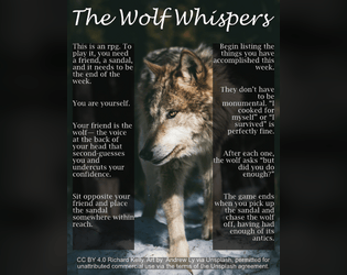 The Wolf Whispers  