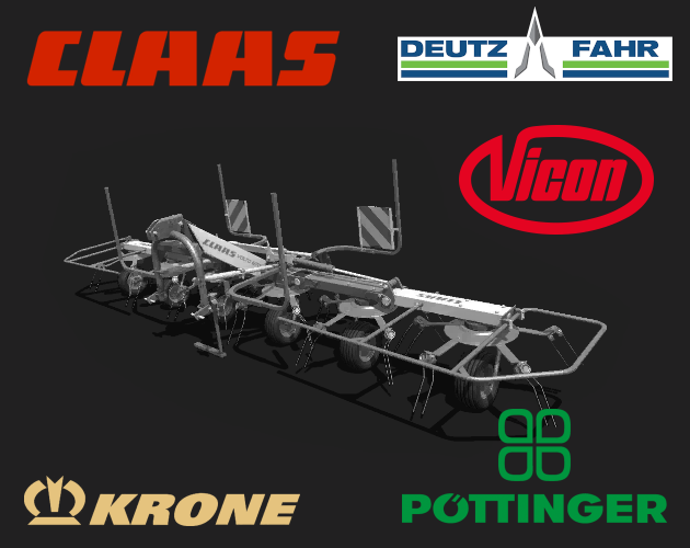 Cover image for Multibrand Grass Tedder