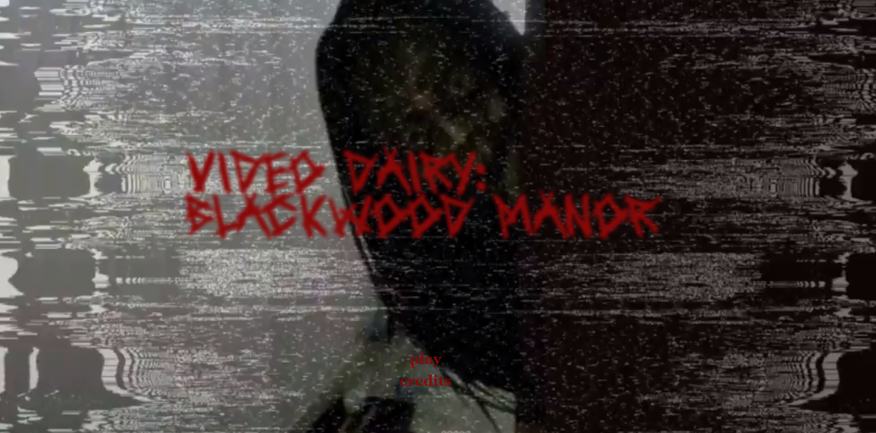 Cover image for Video Dairy: Black-wood Manor
