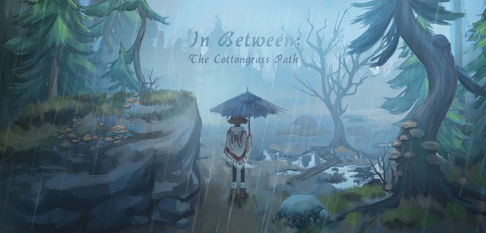 Cover image for In Between: The Cottongrass Path