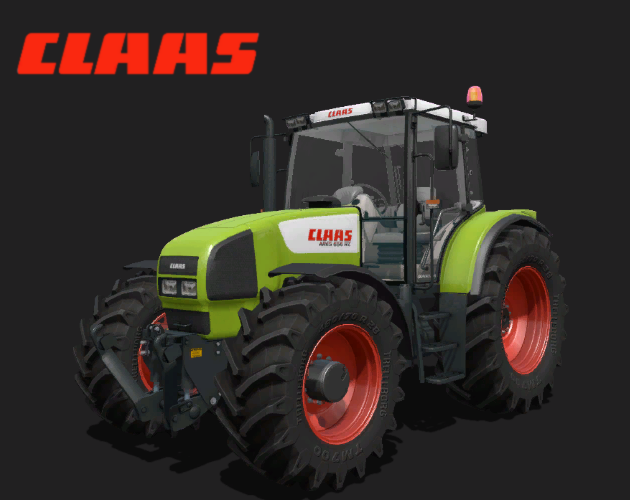 Cover image for Claas Ares RZ 600