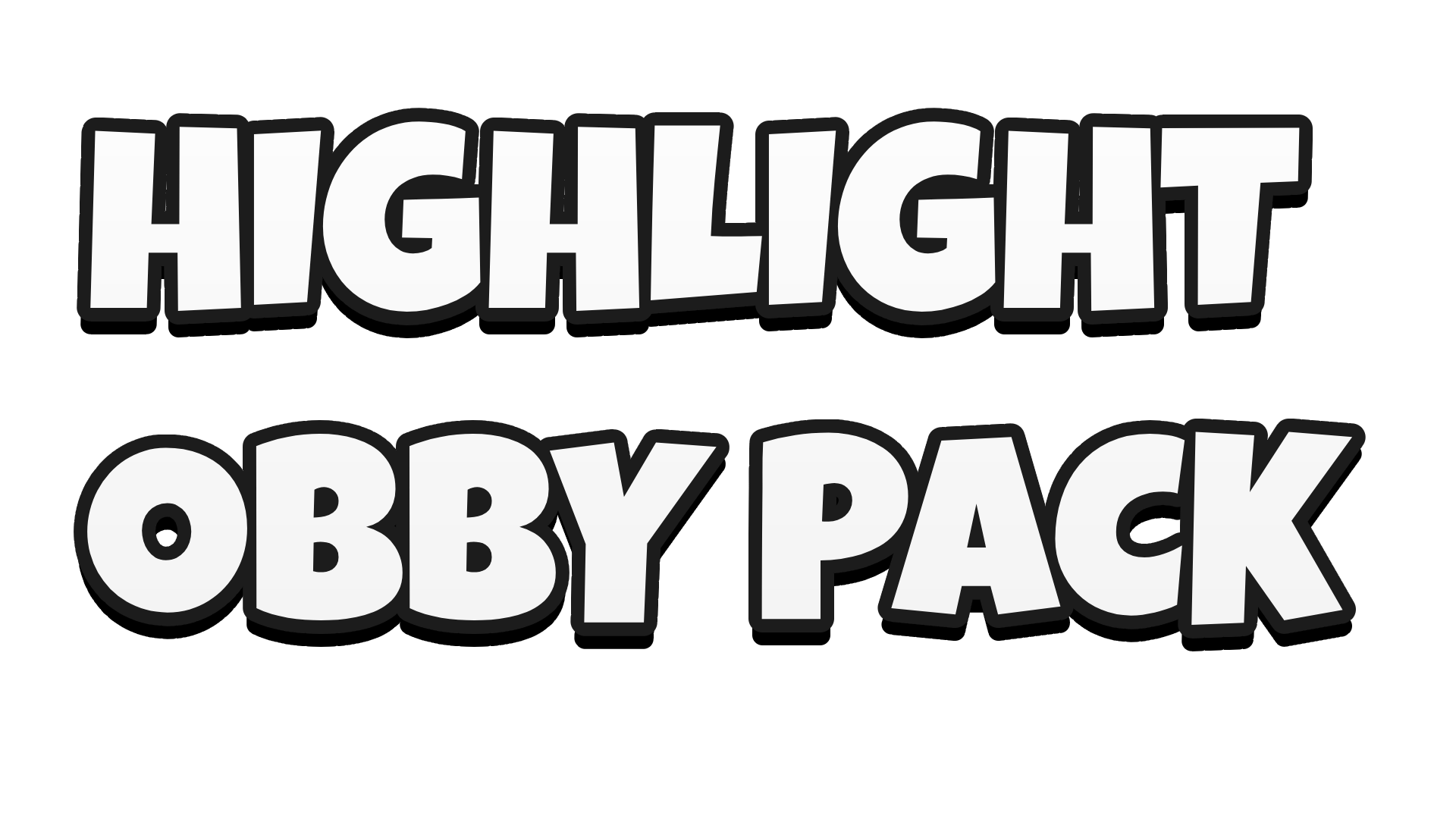 Highlight Obby Pack