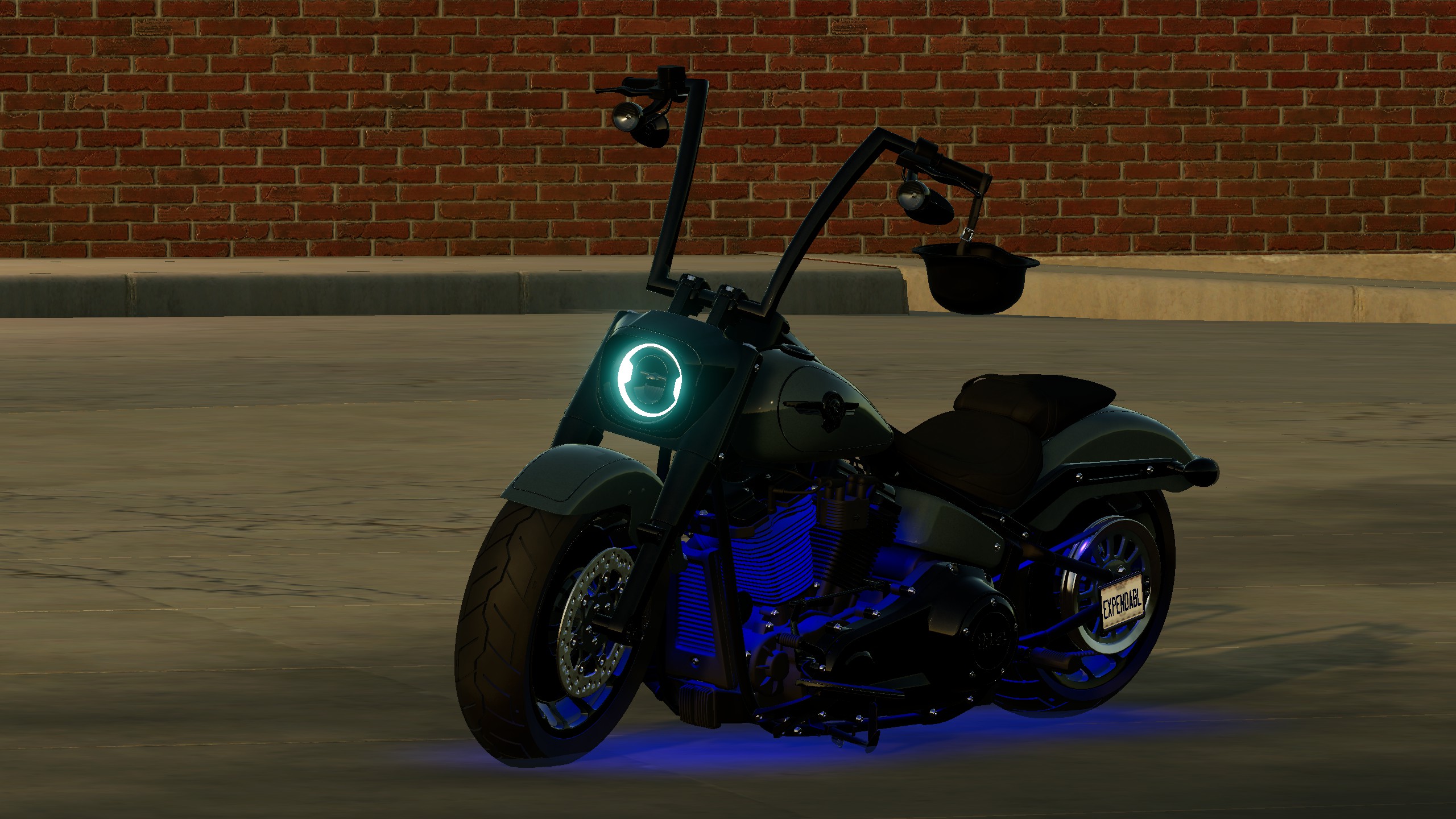 EXP22 Harley Fatboy