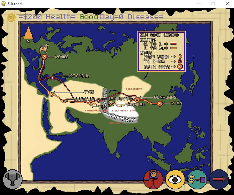 silk road simulation