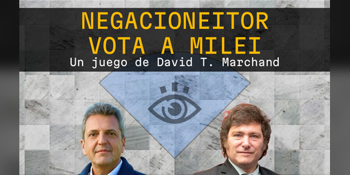 Cover image for Negacioneitor vota a Milei