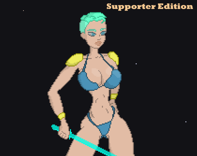 Cover image for Space Amazons : Defender - Supporter Edition