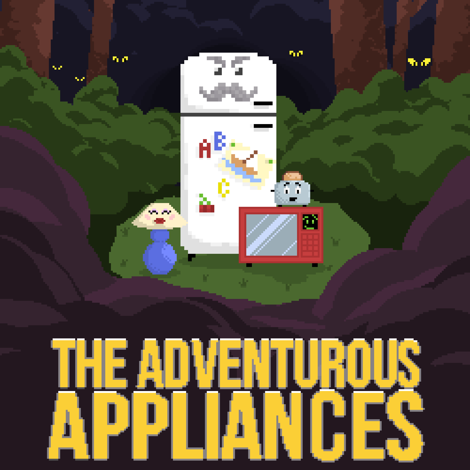 Cover image for The Adventurous Appliances - One Page TTRPG