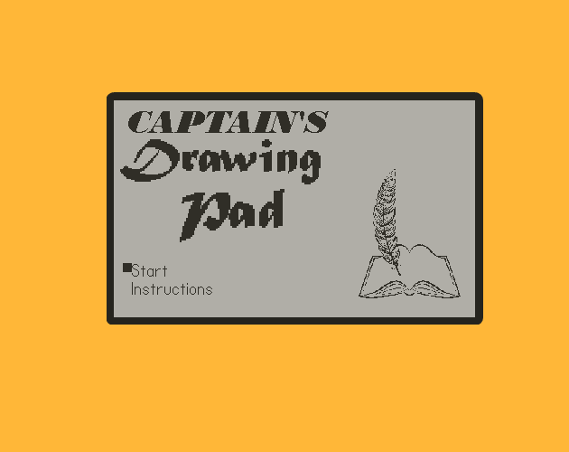 Captains Drawing Pad