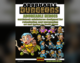 Adorkable Heroes - Set One  