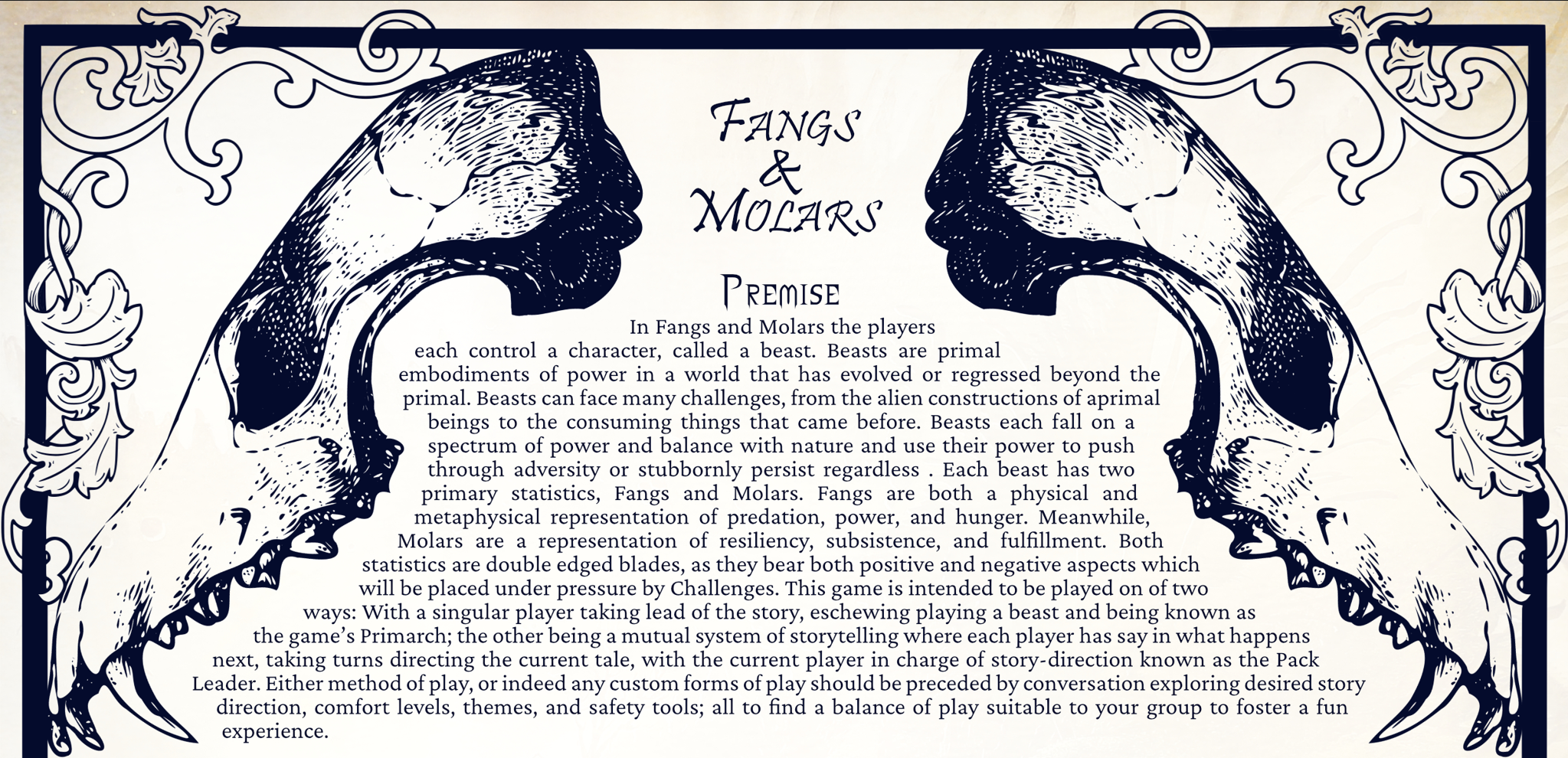 Cover image for Fangs and Molars