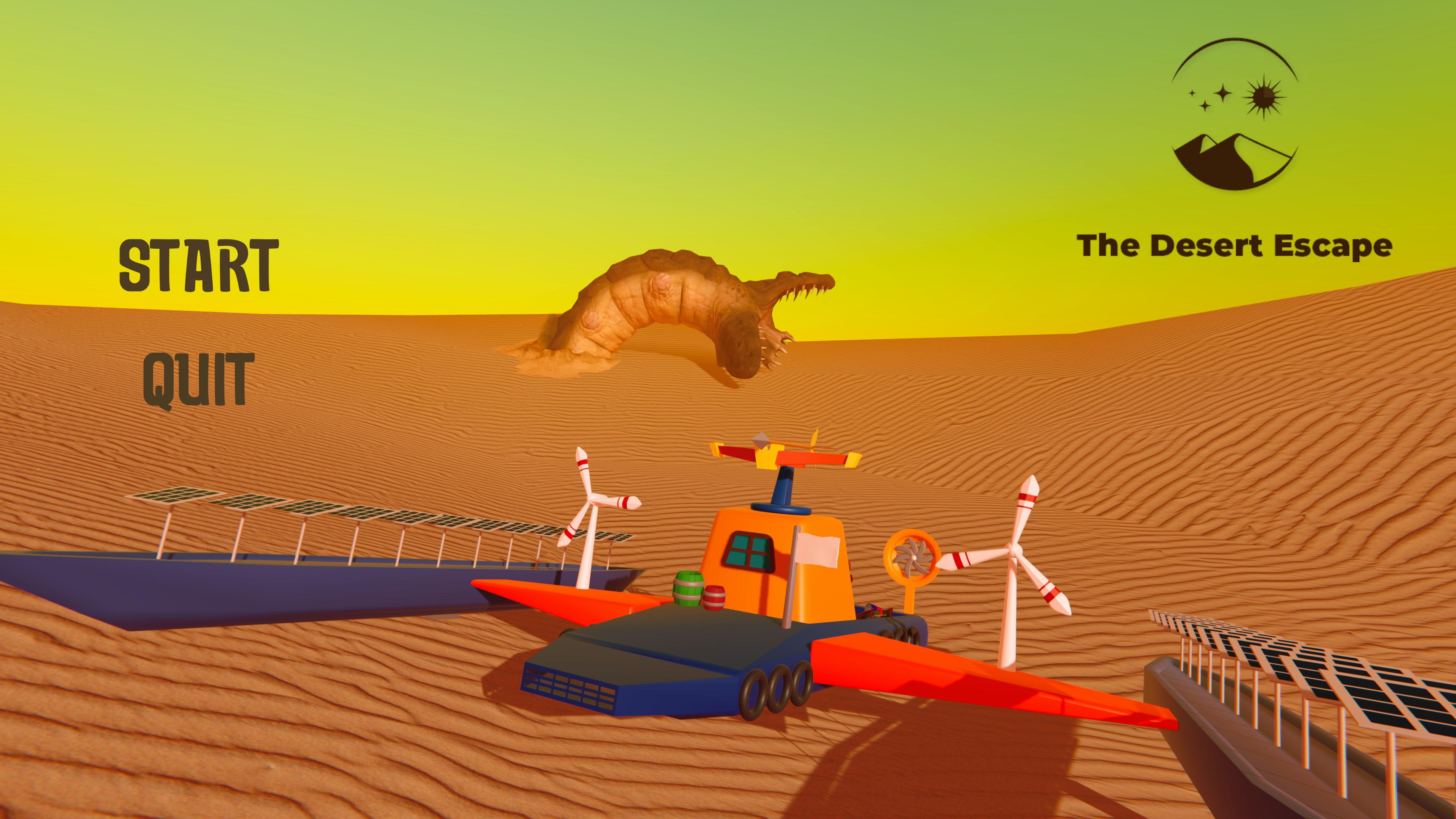 Cover image for The Desert Escape