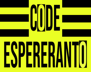 Code Espereranto   - Daily life secret language 