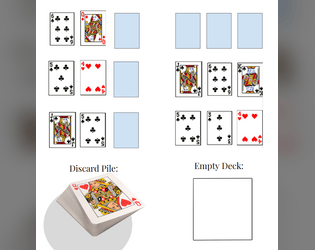 Matrix Solitaire   - Short and simple solo game with a regular card deck 