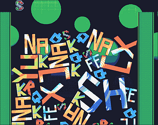 Suika Game But With The SynthV Letters