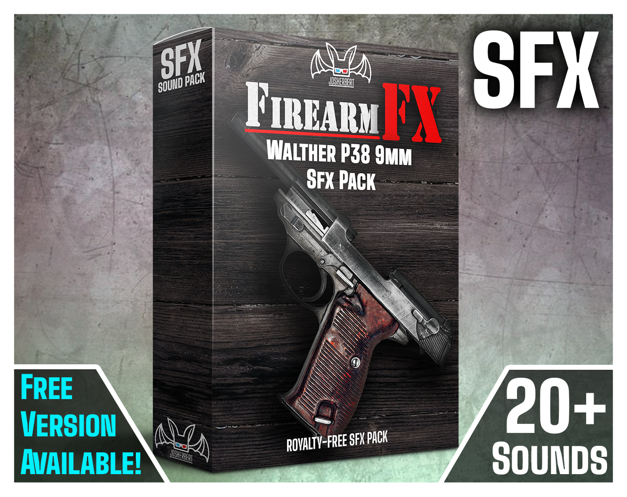 FirearmFX : Walther P38 Sound Effect Pack [SFX] by JDSherbert