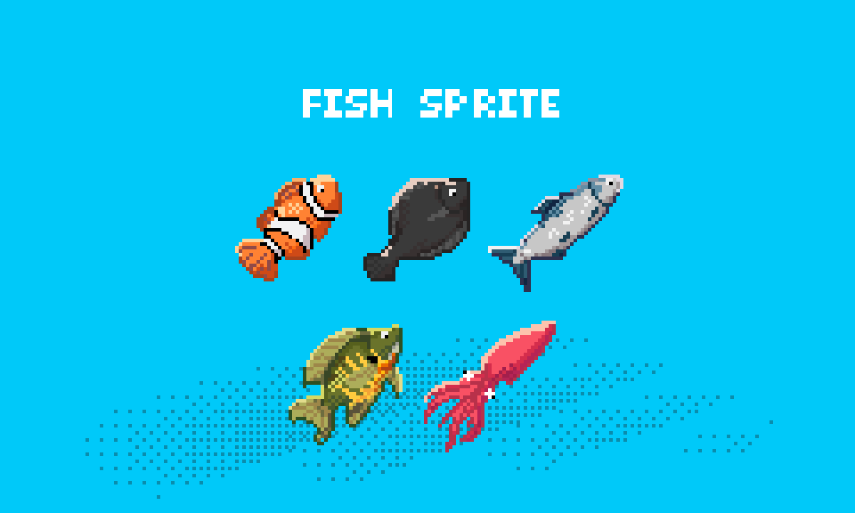 Fish Sprite for FREE
