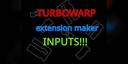 Cover image for Turbowarp extension maker