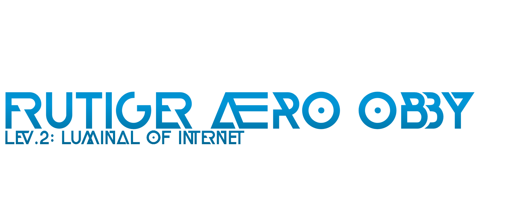 Frutiger Aero obby (Lev.2: Luminal of internet)