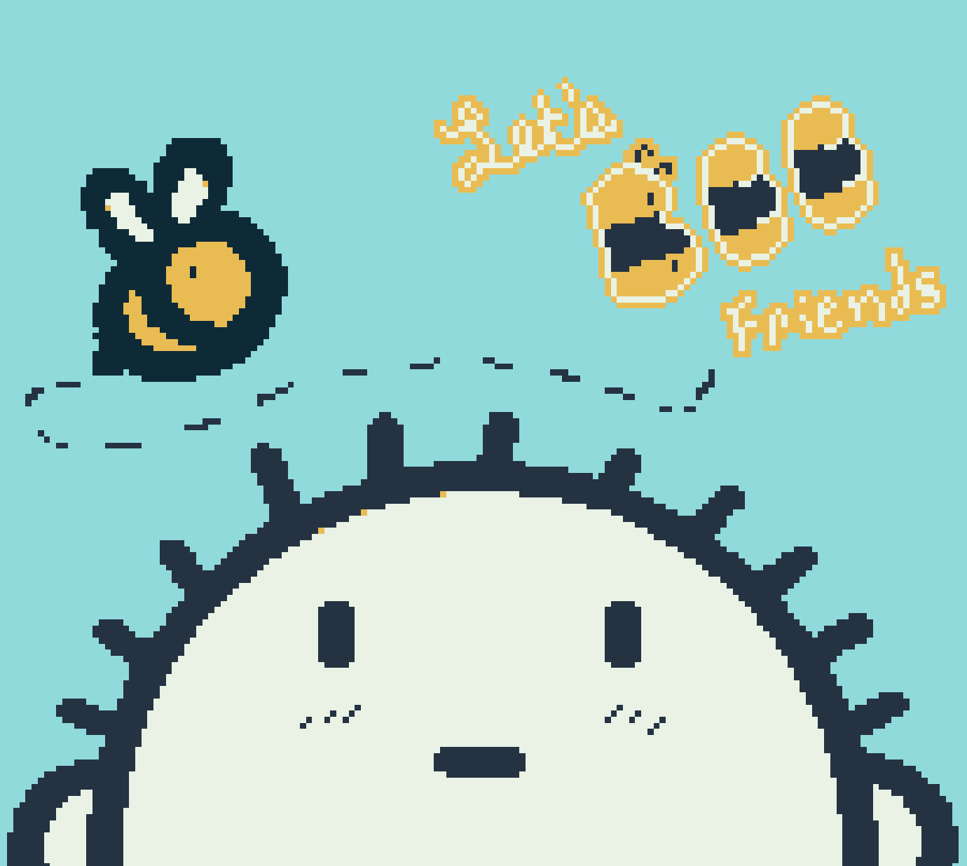 Cover image for Let's Bee Friends