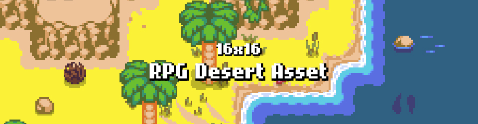 16x16 RPG Desert Tiles