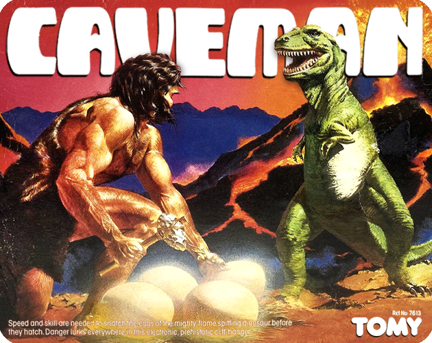 Tomy /Tomytronic Caveman Tabletop Electronic Game - Unboxing