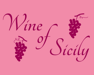 Wine of Sicily & One Card Microgame Pack (Print & Play)  