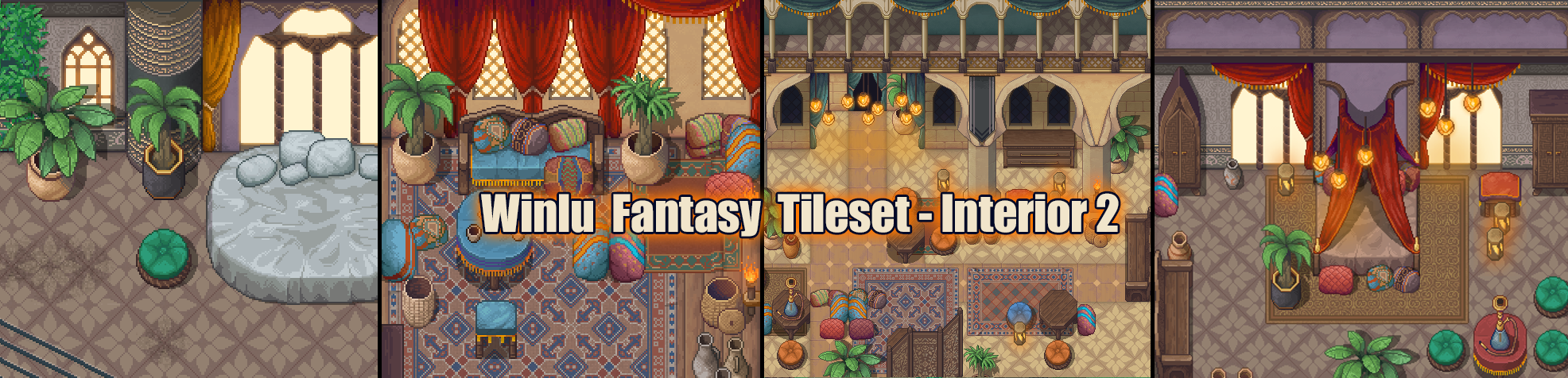 Winlu Fantasy Tileset - Interior 2