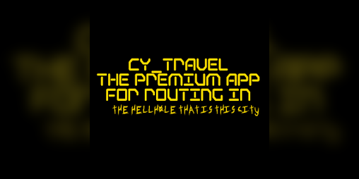 Cover image for CY_TRAVEL - a CYBERPUNK ROAD ENCOUNTER MANUAL