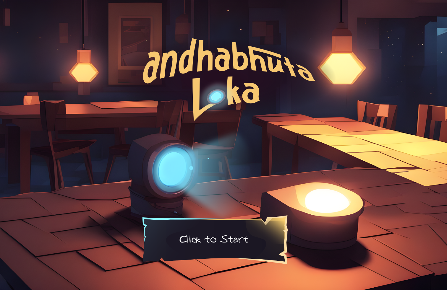 Cover image for Andhabhūta Loka