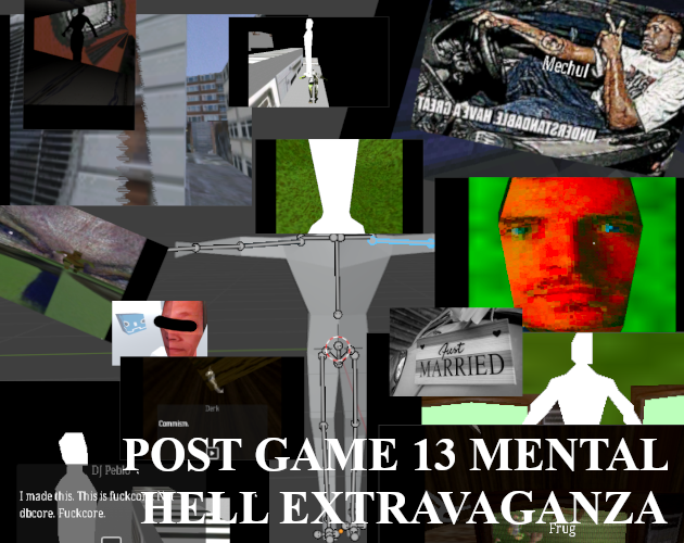 POST-GAME 13: MENTAL HELL EXTRAVAGANZA cover