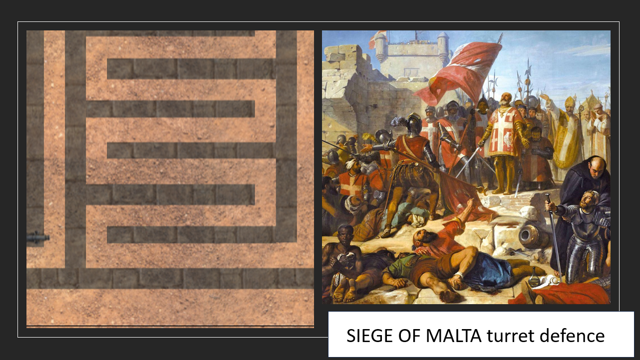 SIEGE OF MALTA - TURRET DEFENCE GAME