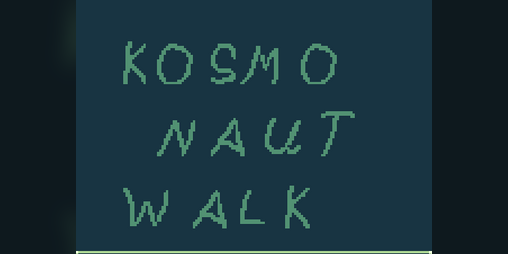 Cover image for Kosmonaut Walk