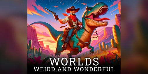 Cover image for Worlds Weird and Wonderful