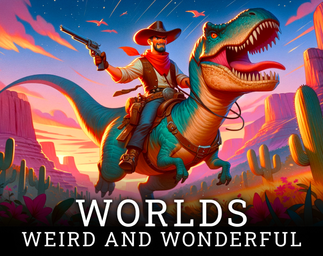 Cover image for Worlds Weird and Wonderful