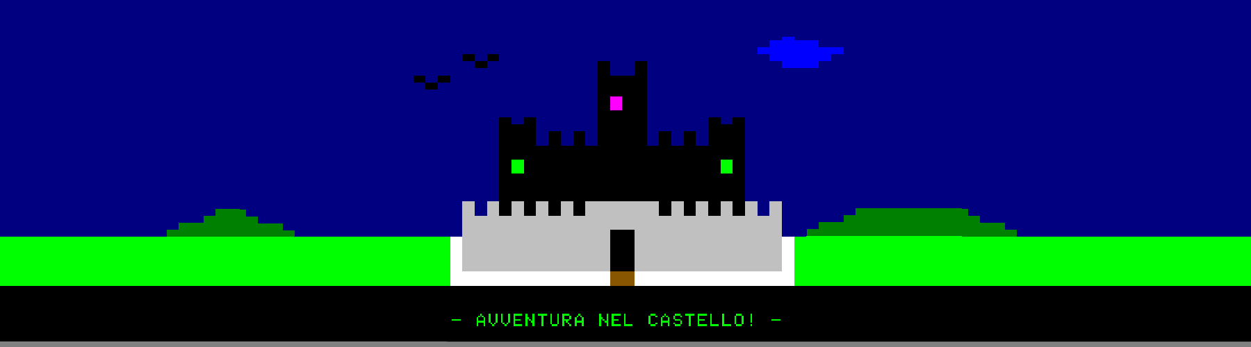 Avventura nel Castello in Javascript (Multilanguage)