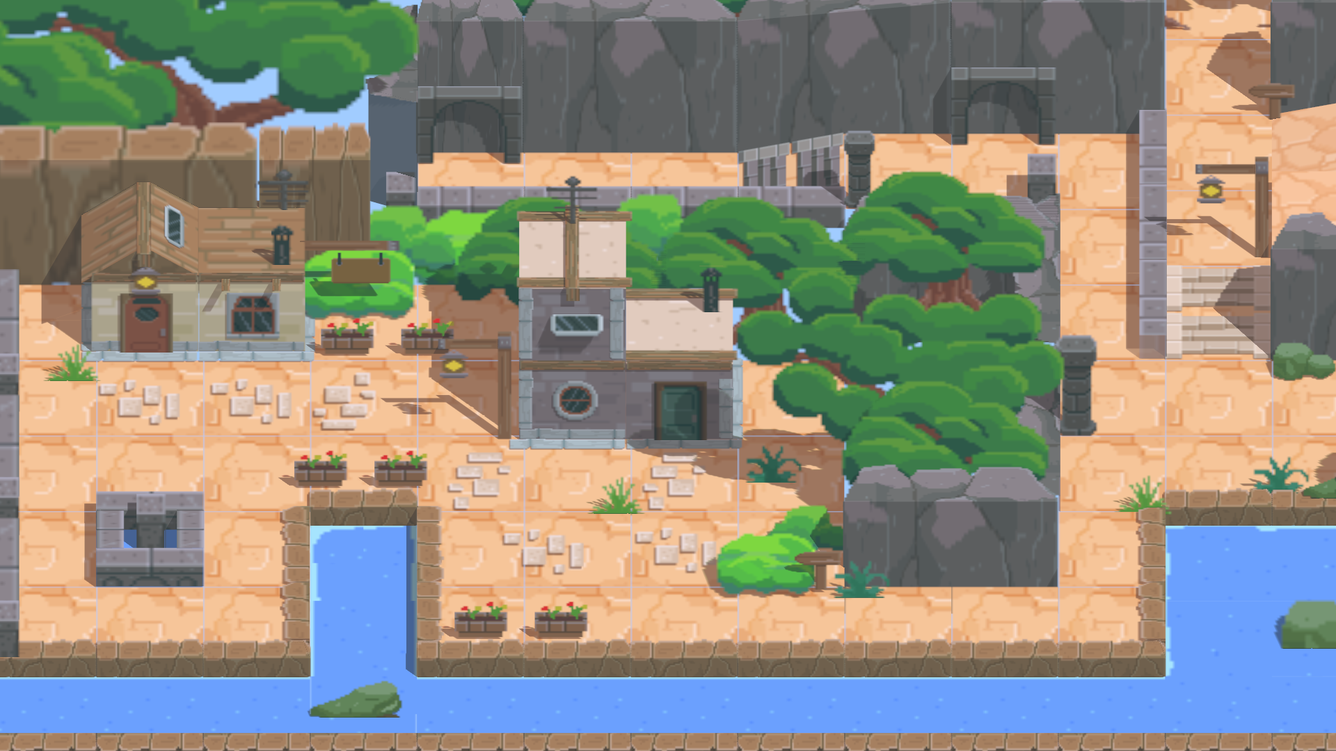 pixel game sprites by ALF
